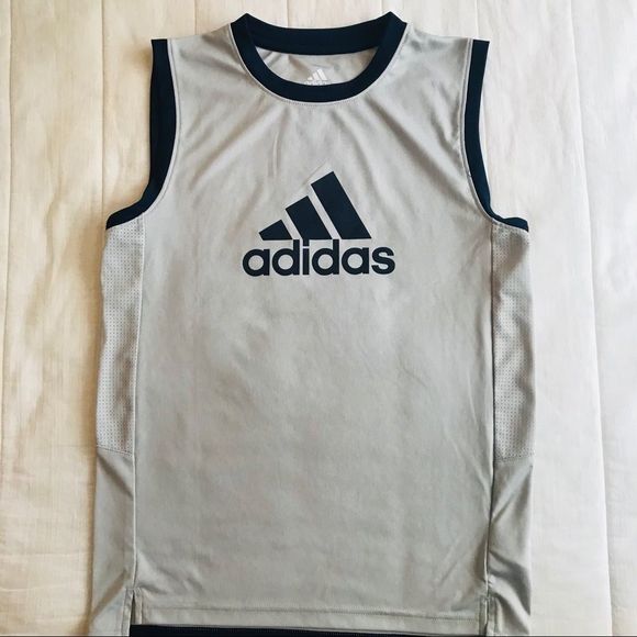 Adidas boys sports tank top size M 10/12